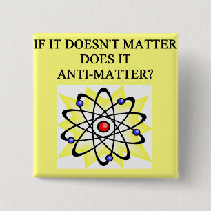 A Great Physics Design 15 Cm Square Badge