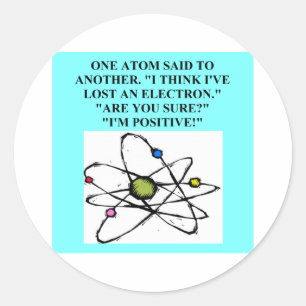 A Great Physics Design Classic Round Sticker