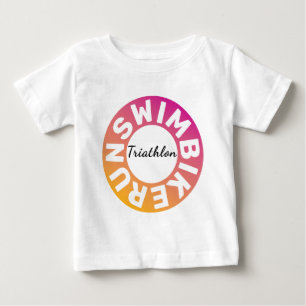 A great Triathlon gift for your friend or family Baby T-Shirt