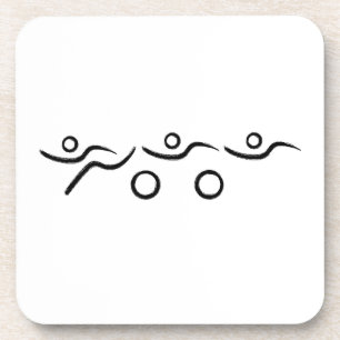 A great Triathlon gift for your friend or family Coaster