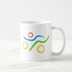 A great Triathlon gift for your friend or family Coffee Mug