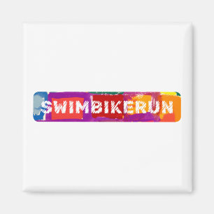A great Triathlon gift for your friend or family Magnet