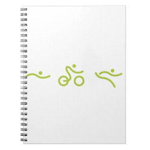 A great Triathlon gift for your friend or family.. Notebook