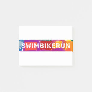 A great Triathlon gift for your friend or family Post-it Notes