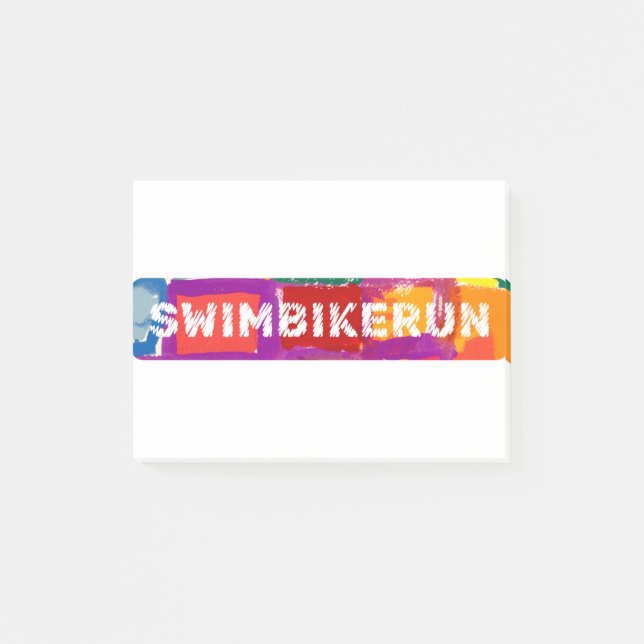 A great Triathlon gift for your friend or family Post-it Notes (Front)