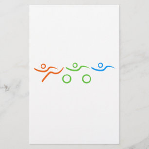 A great Triathlon gift for your friend or family Stationery
