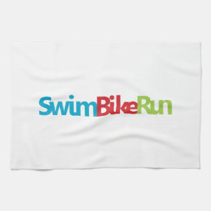 A great Triathlon gift for your friend or family Tea Towel