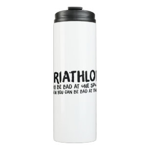 A great Triathlon gift for your friend or family Thermal Tumbler