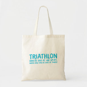 A great Triathlon gift for your friend or family Tote Bag