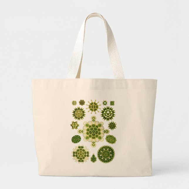 A Green Algae Large Tote Bag (Front)