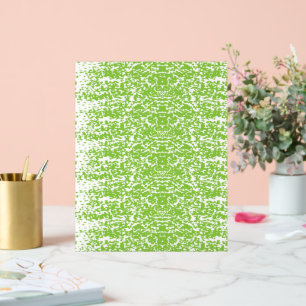 a green and white abstract background acrylic sign