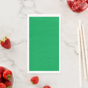 a green background with a napkin