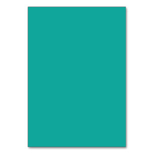 a green background with a table number