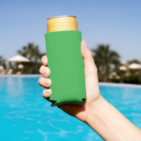 a green background with a white border