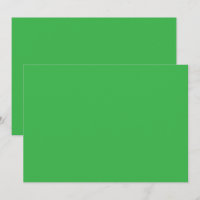 a green background with a white border