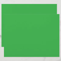 a green screen with a white background