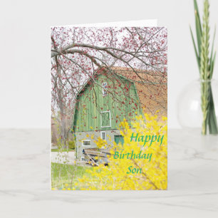 A Greeting Card for a Special Son