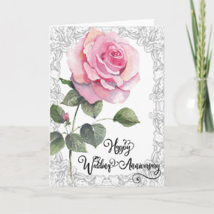 A Greeting Card for a Wedding Anniversary