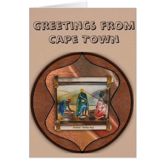 A greeting card with a message (Front)