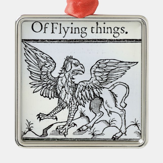 A Griffin Metal Tree Decoration (Front)