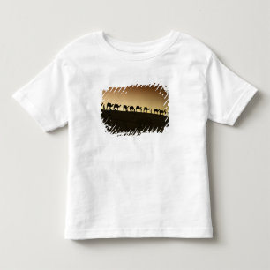 A group of camel herders with their camels toddler T-Shirt