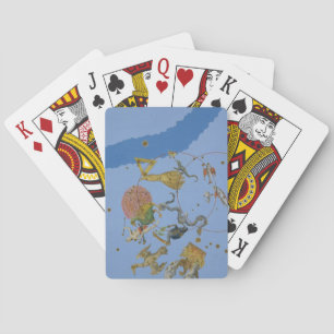 A group of constellations from 'Uranometria' by Jo Playing Cards