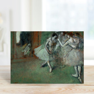 A Group of Dancers   Edgar Degas Card