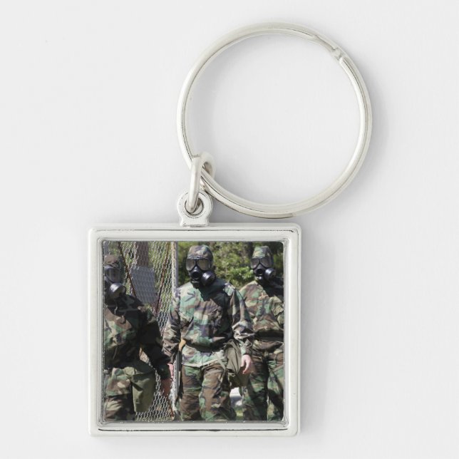 A group of Solar Challenge participants Key Ring (Front)