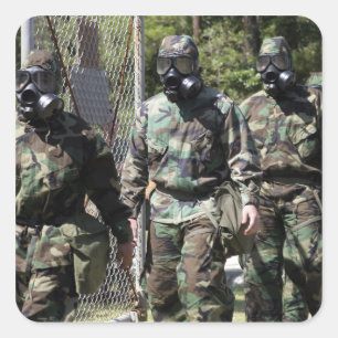 A group of Solar Challenge participants Square Sticker