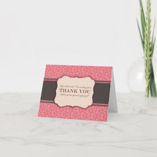 A Grown Up Thank You