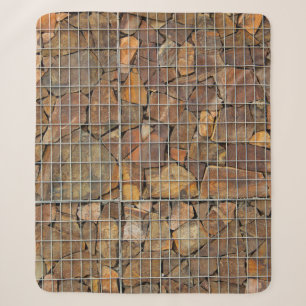 A grungy brick wall texture as backgroundabstract, sherpa blanket