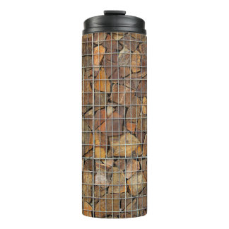 A grungy brick wall texture as backgroundabstract, thermal tumbler