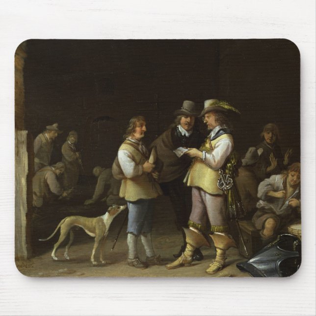 A Guardroom Interior Mouse Mat (Front)