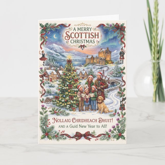 A Guid Christmas From Scotland Card (Front)