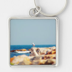 A Gull's Post Key Ring