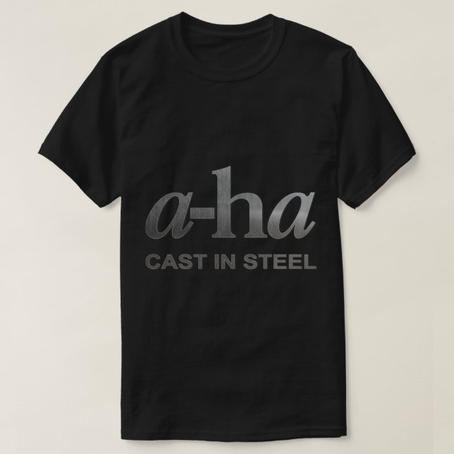 a-ha Classic T-Shirt (Design Front)