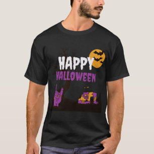 A Halloween night full of terror. T-Shirt