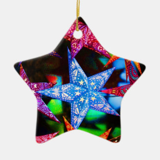 A handful of stars ceramic tree decoration