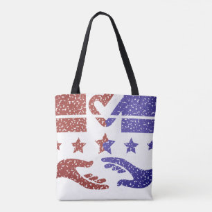 A Handshake for Change Tote Bag