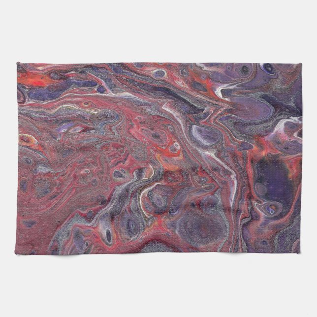 A Happening Abstract Kitchen Towel (Horizontal)