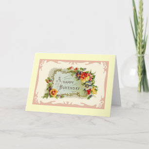 A Happy Birthday Card