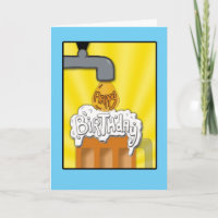 A Happy Birthday On Tap