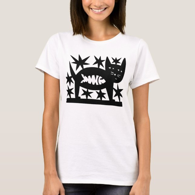 A Happy Cat T-Shirt (Front)
