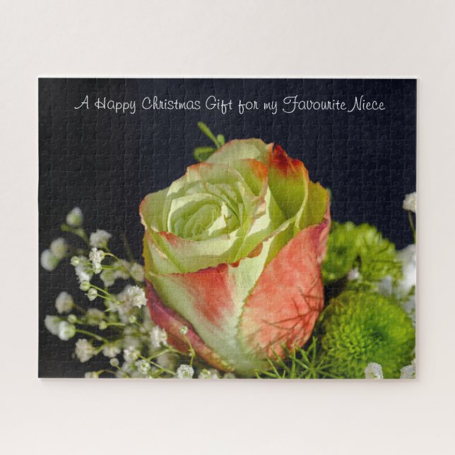 A Happy Christmas Gift for My Niece. Jigsaw Puzzle (Horizontal)