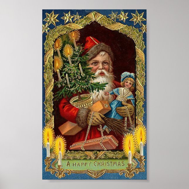 A Happy Christmas Poster (Front)
