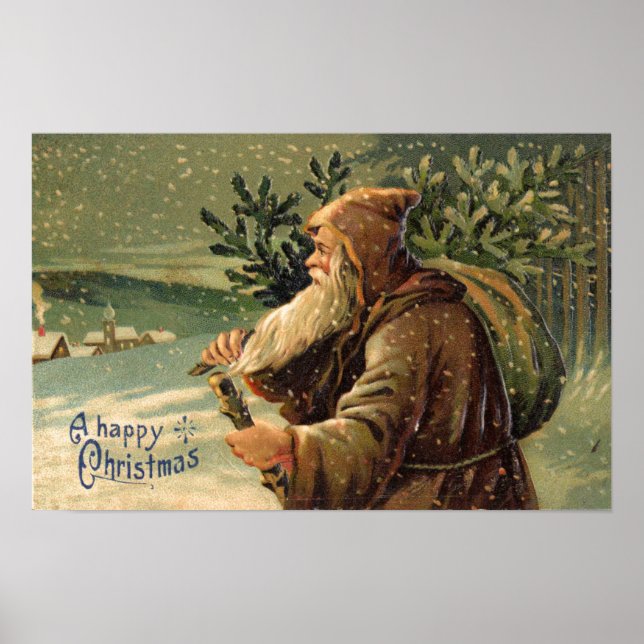 A Happy Christmas Poster (Front)