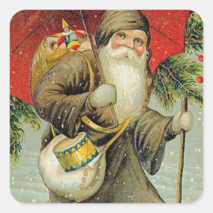 A Happy Christmas to You Square Sticker