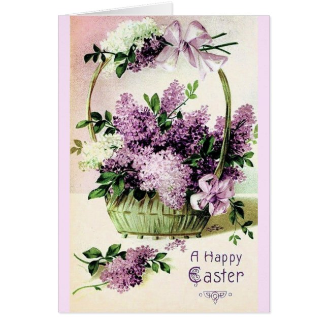 A Happy Easter ... Vintage Easter Card (Front)