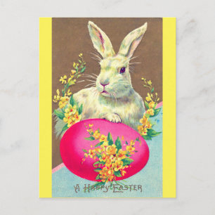 A Happy Easter Vintage Postcard