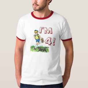 A happy four year old boy T-Shirt